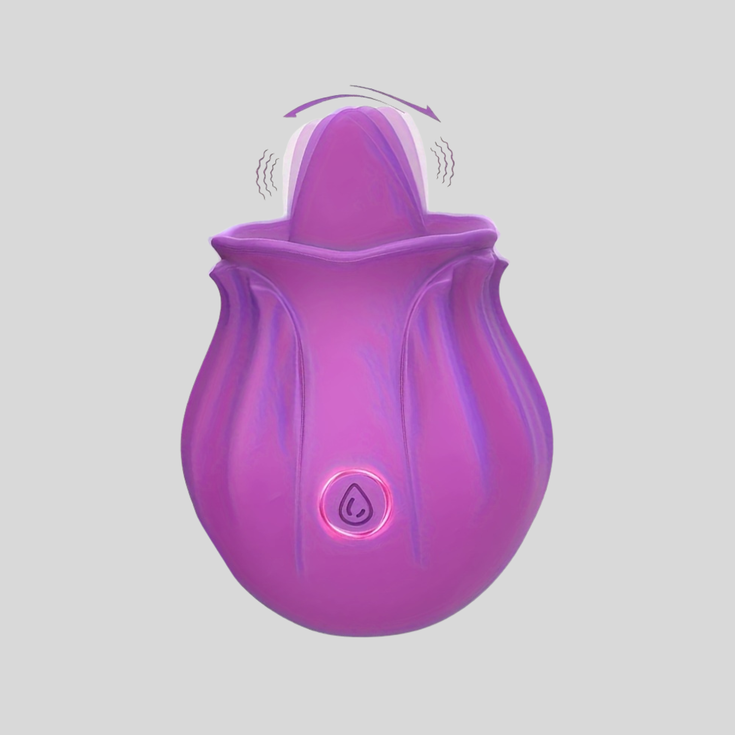 Rosa Vibrador  Lengua Consolador Punto G 10 Velocidades