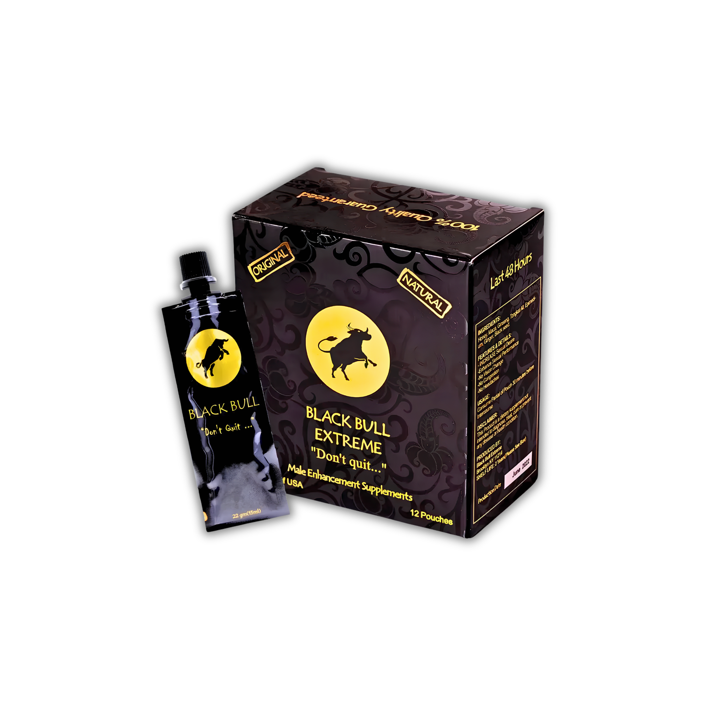 MIEL DEL AMOR BLACK BULL EXTREME MASCULINO