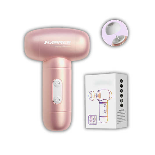 VIBRADOR 3EN1 SUCCIONADOR PUNTO G MARTILLO