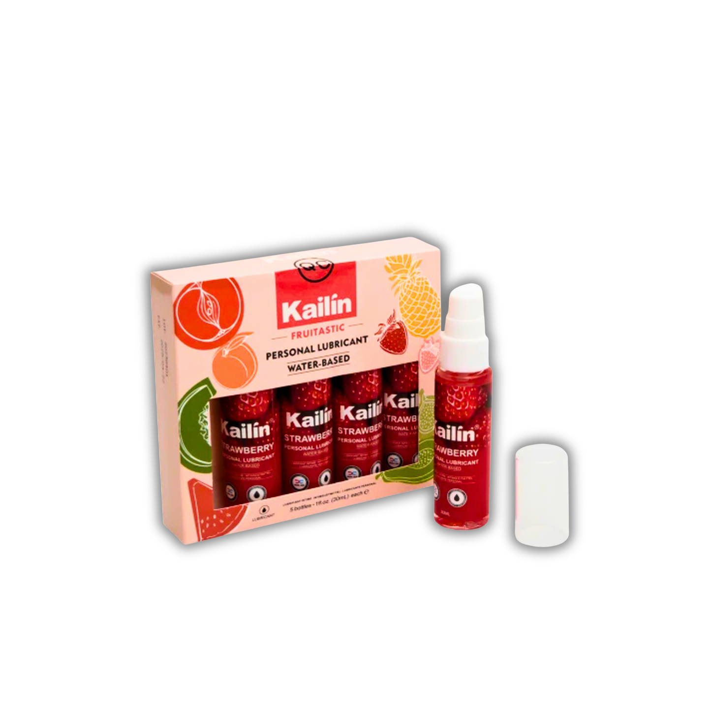 LUBRICANTE DE FRESA A BASE DE AGUA KAILIN
