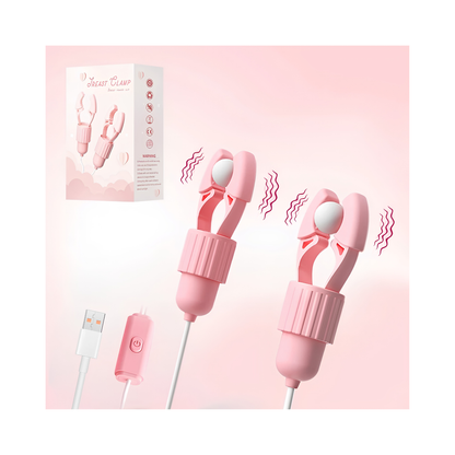 VIBRADOR MULTIFUNCIONAL PINZAS DE PEZONES