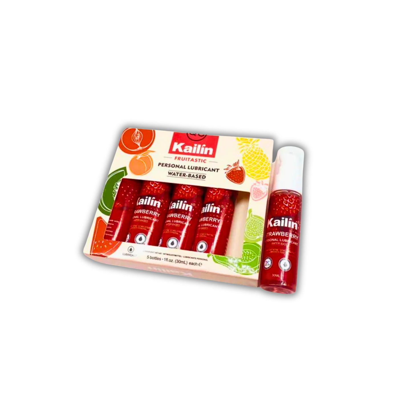 LUBRICANTE DE FRESA A BASE DE AGUA KAILIN