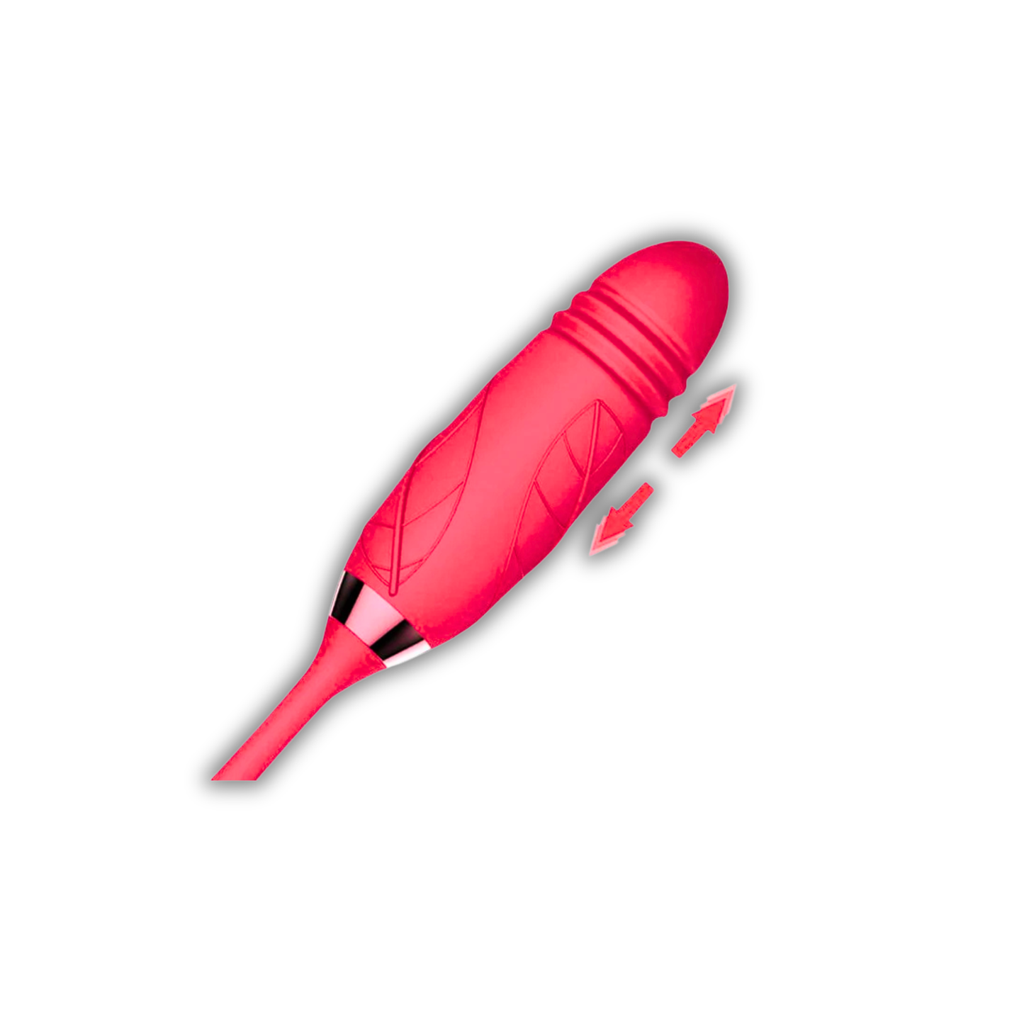 VIBRADOR ROSA SUCCION SIN LENGUA 3 EN 1