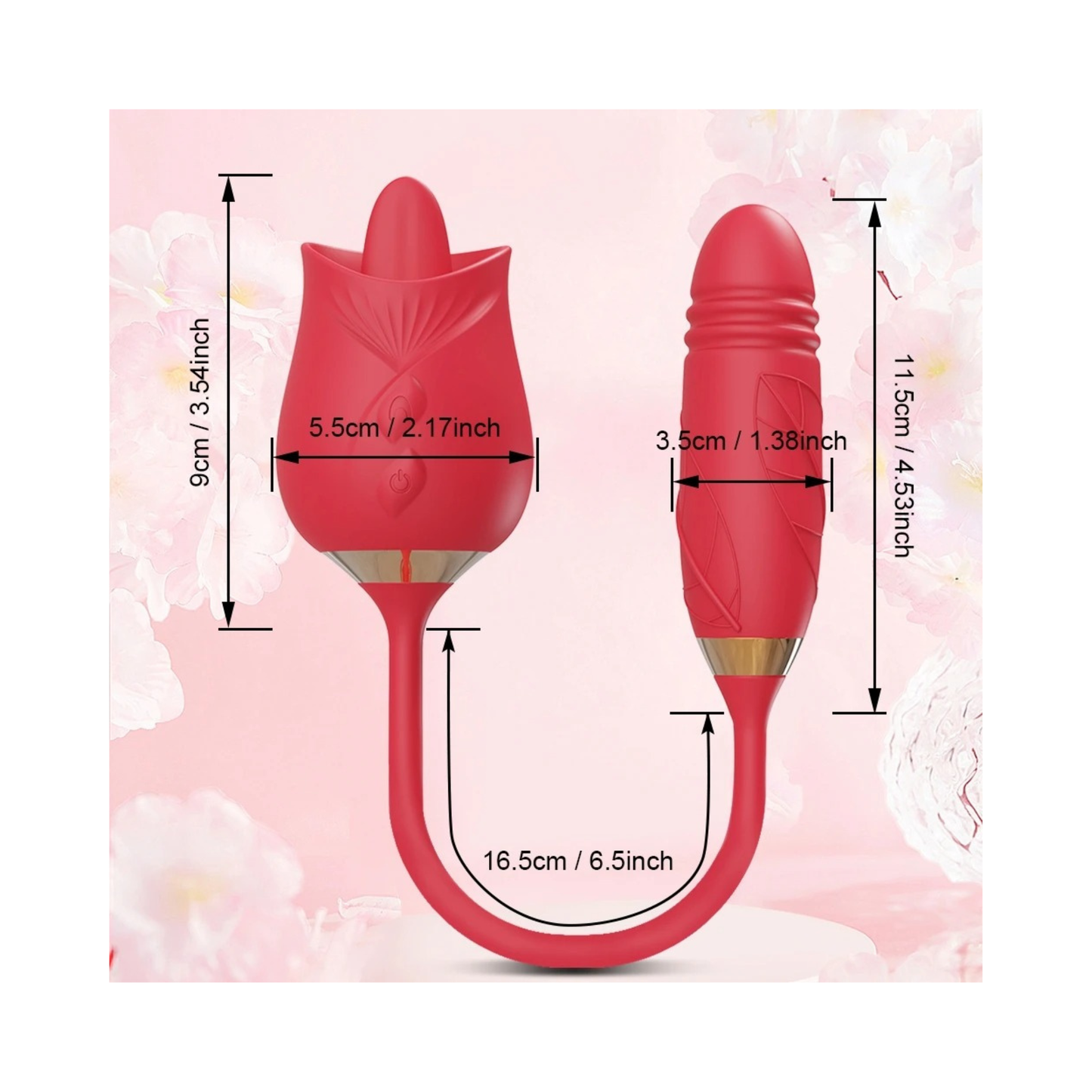 VIBRADOR ROSA CON LENGUA 3 EN 1