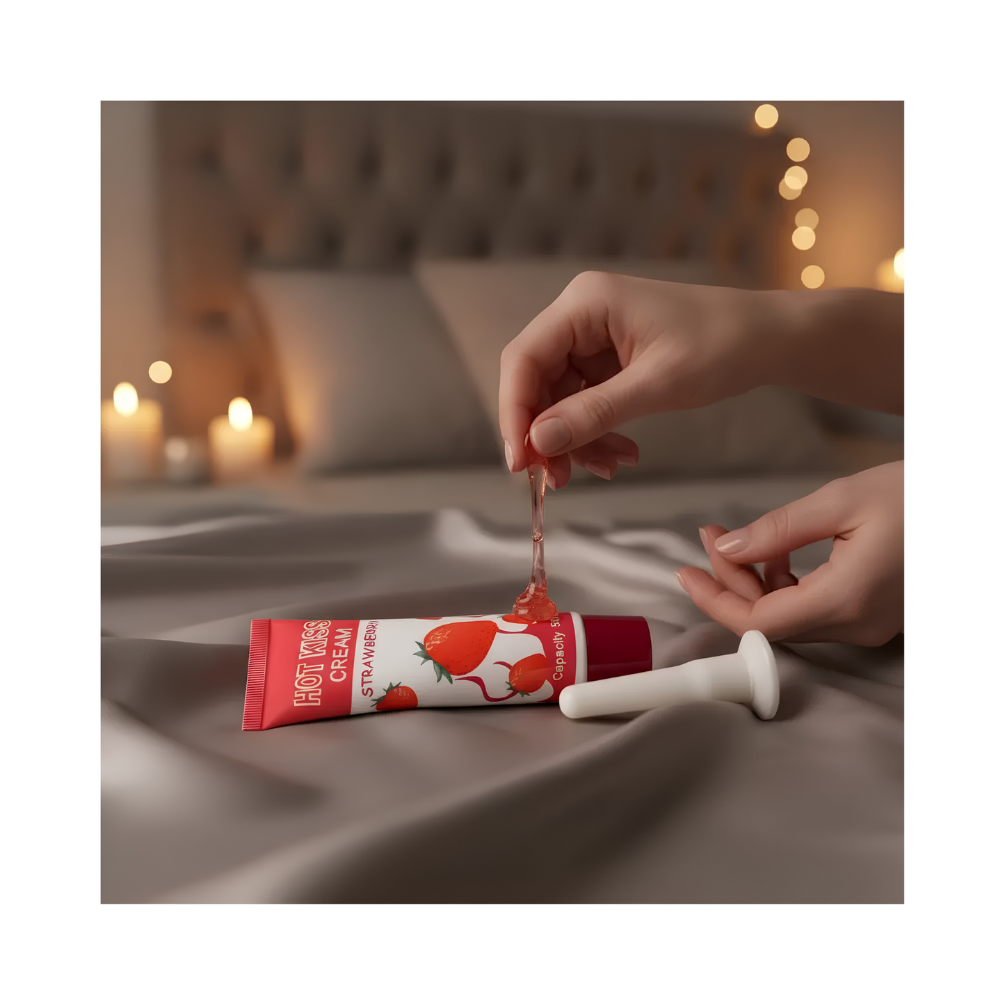 LUBRICANTE DE FRESA HOT KISS