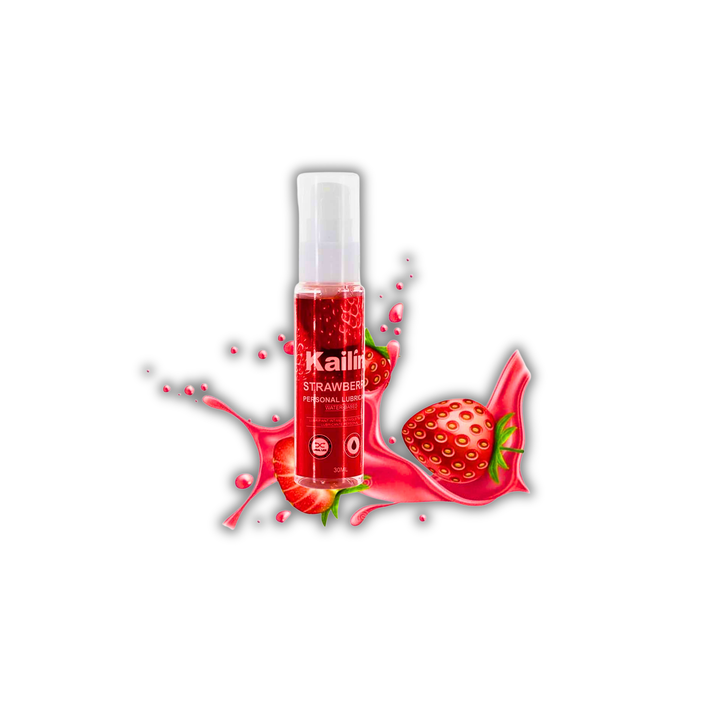 LUBRICANTE DE FRESA A BASE DE AGUA KAILIN