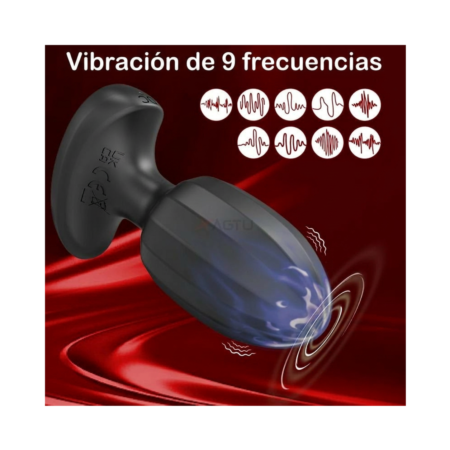 PLUG ANAL VIBRADOR CON APP