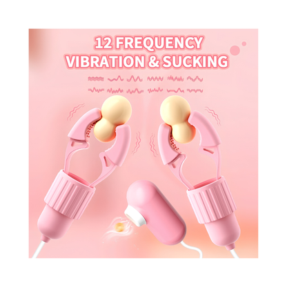 VIBRADOR MULTIFUNCIONAL PINZAS DE PEZONES