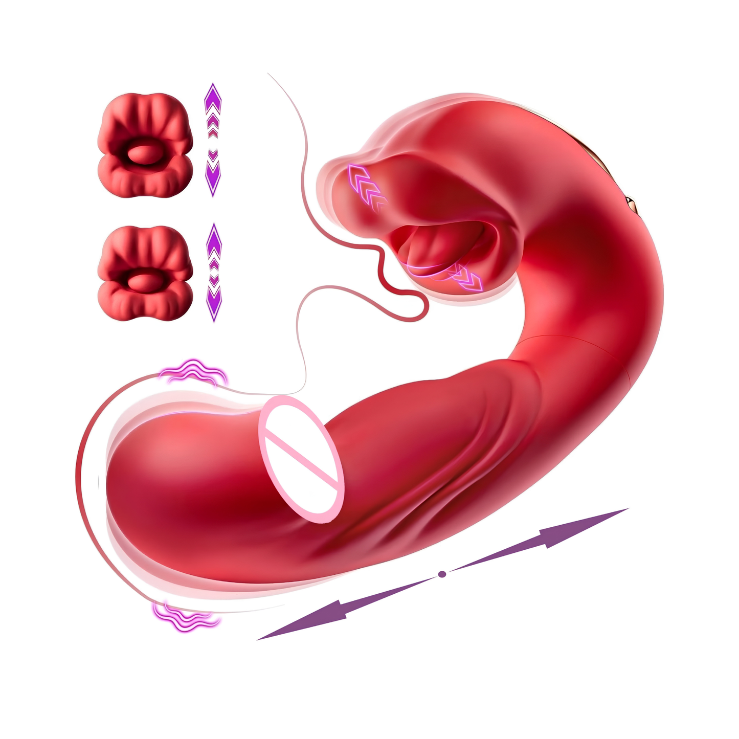 VIBRADOR TELESCOPICO PUNTO G LAMEDOR