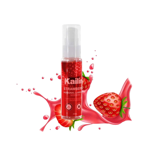 Lubricante Íntimo Comestible Kailin Sabor Fresa